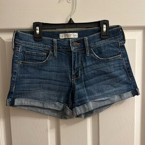 Abercrombie & Fitch Blue Jean Shorts
